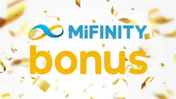 MiFinity Bonus website