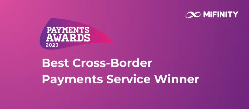 MiFinity Payments Award