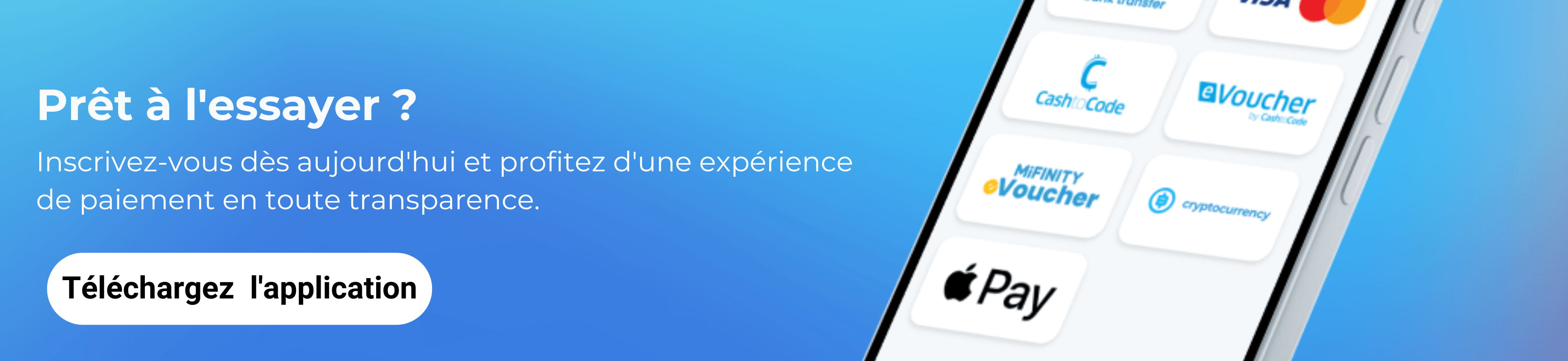 Apple Pay Frame Footer French