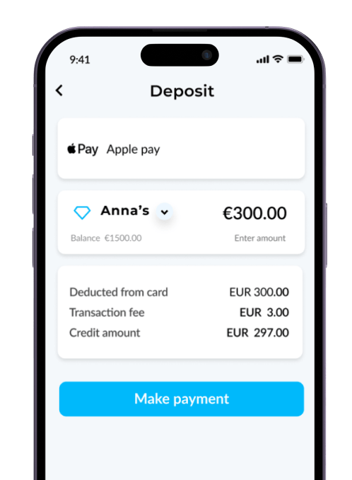 Apple Pay Make payment